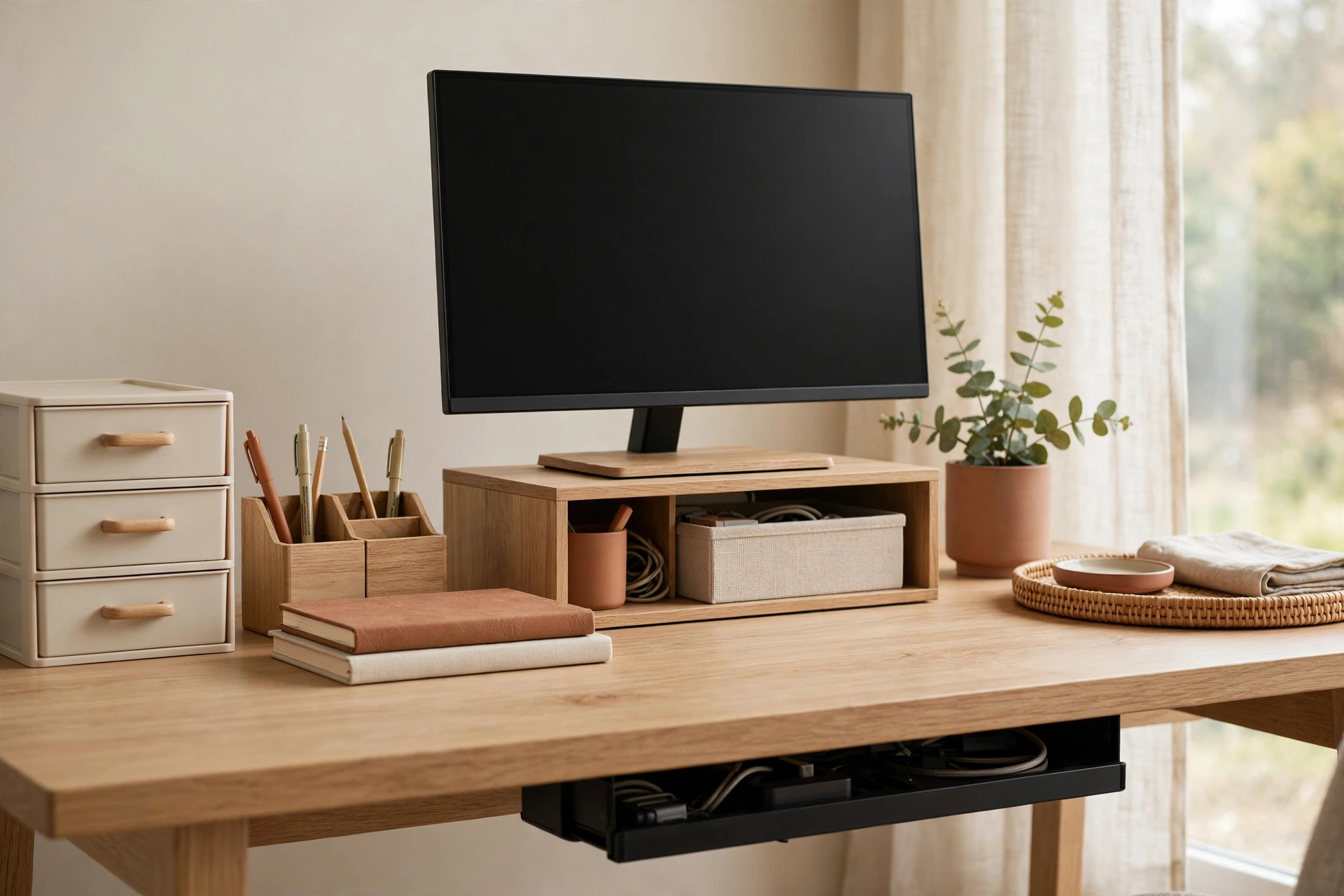 Organized home office