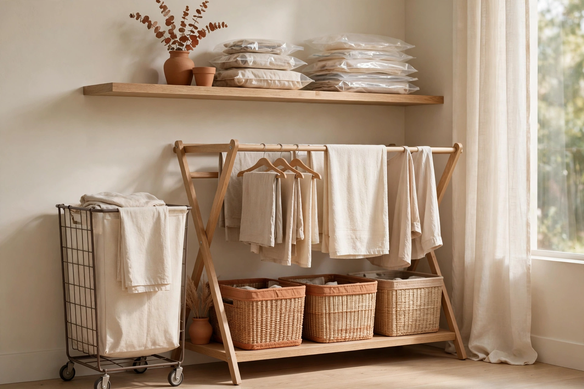 Laundry and seasonal storage